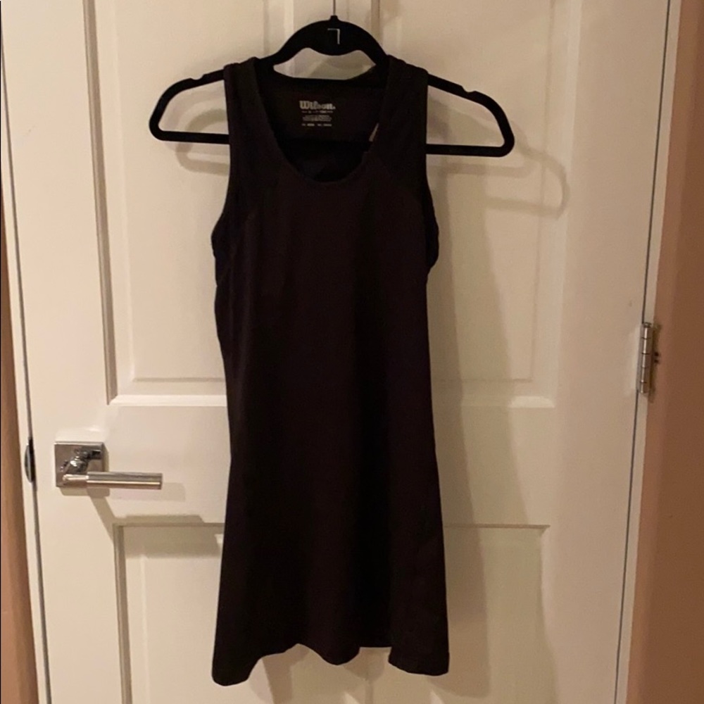 Black workout dress